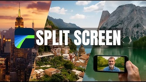 How To Make Split Screen Videos in LumaFusion Fast