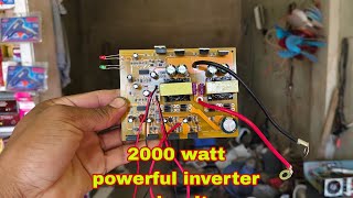 2000watt powerful inverter circuit repair electronics project