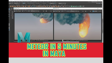 vfx tutorial | maya dynamics tutorial |Maya Dynamics Tutorial||file in 3 minutes | meteor in Maya