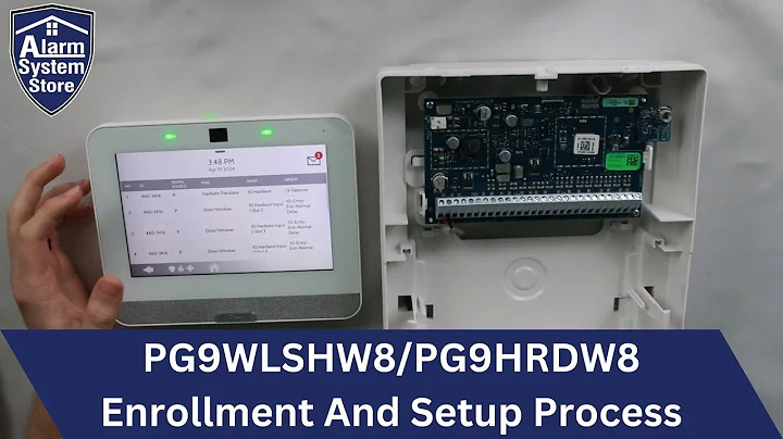 PG9WLSHW8 / PG9HRDW8 Installation And Enrollment On Qolsys IQ Panel 4 Alarm System