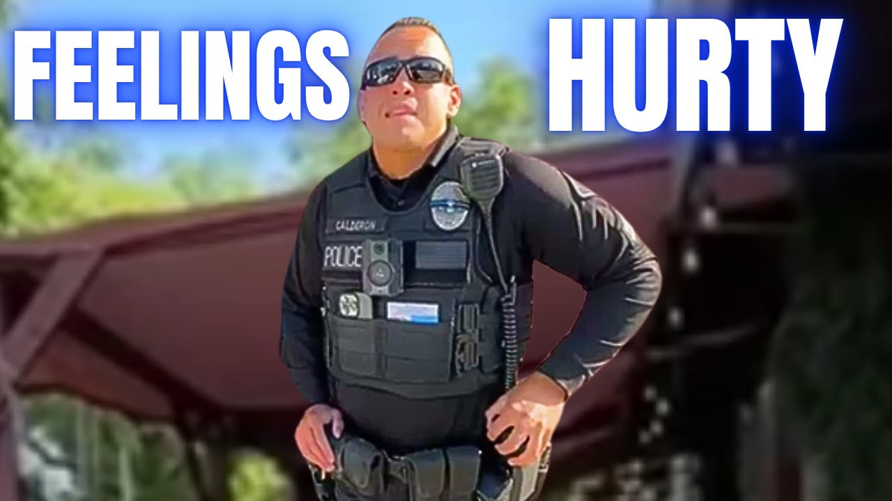 Cops FEELINGS Enforcement Crumbles After Citizen Says This
