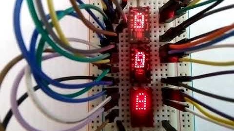 Vintage LED display TIL311 and equivalents