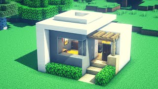 Minecraft How to Build a Small Modern House #11  Minecraft Builds