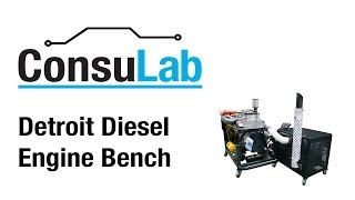 Detroit Diesel engine bench