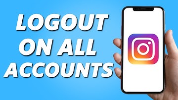 How to Logout of All Instagram Accounts! Android/IOS