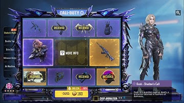 5 SPINS ON SHADOW’S FLIGHT DRAW | KN44 SHADOW’S WINGS | DUSK SHADOW’S CALL | 50% DISCOUNT CODM