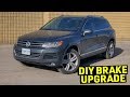 Better Brakes on the VW Touareg