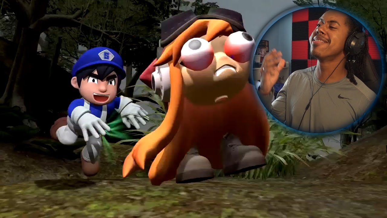 НЕ ТАК СНОВА! | SMG4: Охотники за мемами | (Skylight Reacts)