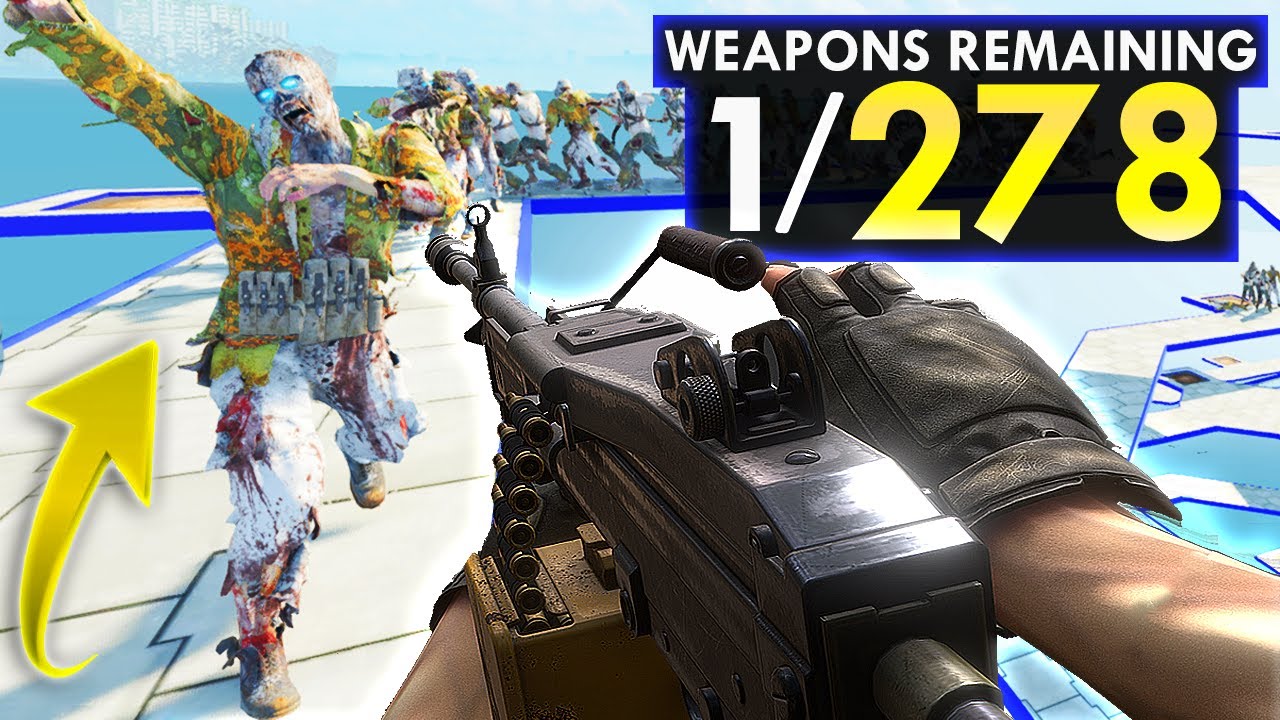 278 WEAPONS!!! THE ABSOLUTE BIGGEST & HARDEST GUN GAME EVER...