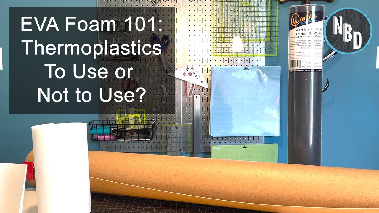 EVA Foam 101 Video 8 : Thermoplastics - Using Worbla and Wonderflex with EVA Foam