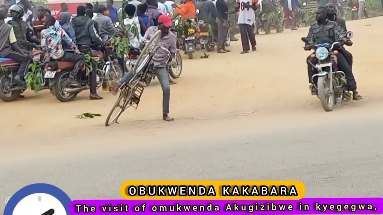 The visit of Omukwenda Akugizibwe Bisaka in Bukwanda Kakabara
