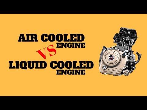 Difference Between Air Cooled Engine and Liquid Cooled Engine || Air Cooled VS Liquid Cooled Engine