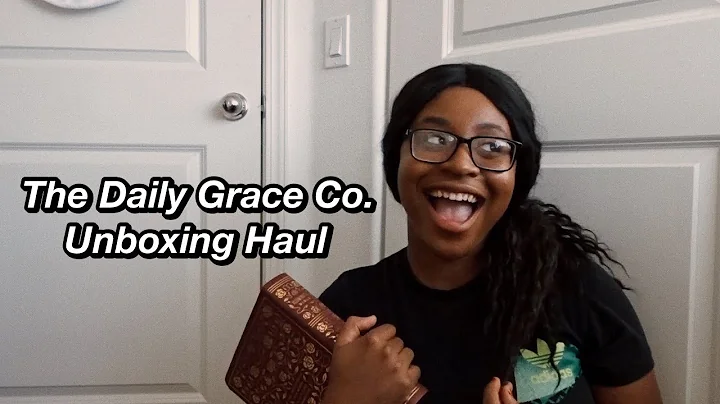 The Daily Grace Co. Haul! Black Friday Bible Study Essentials! Christian Girl Haul!