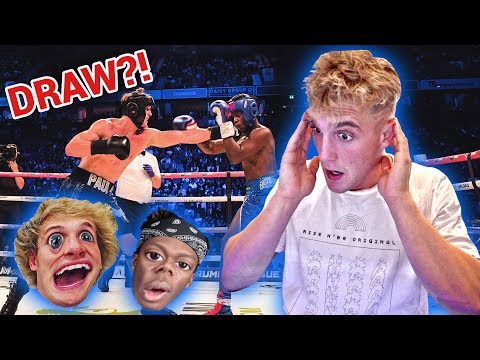 REACTING TO KSI VS. LOGAN PAUL!! (FULL FIGHT)