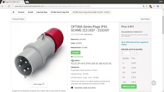 Buy Plugs Bases Outlet Sockets Ac Power SCAME
