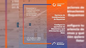 Esquemas y Cuantificaciones, todas sus posibilidades | Graphisoft Archicad | GSO CHILE