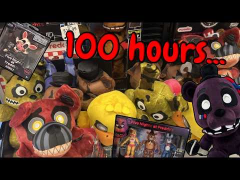 My 100 HOUR FNaF Toy Hunt!