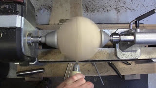 How To Make Perfect Sphere On The Lathe With This Jig | Woodturning