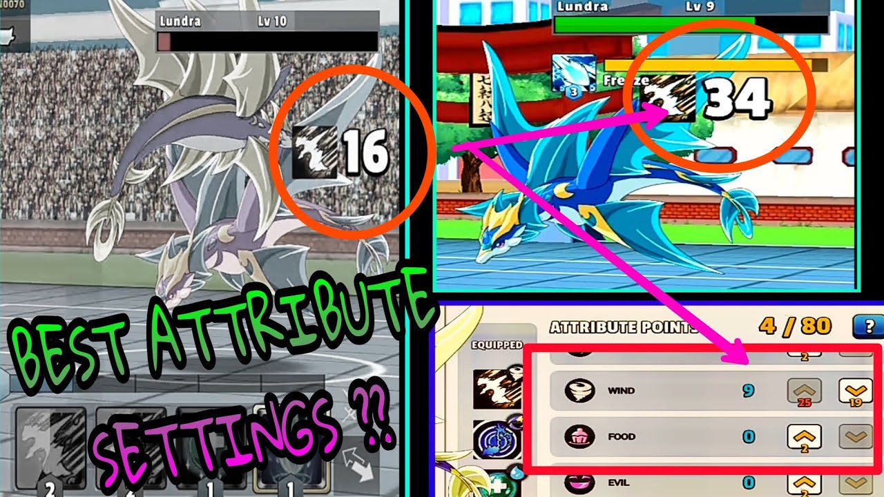 What is Attribute points ? || Best Attribute settings ?? || Monster master [ Hindi ]