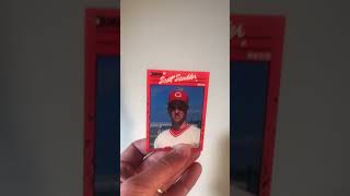 Craig Biggio 1990 Donruss Double Front Error Card