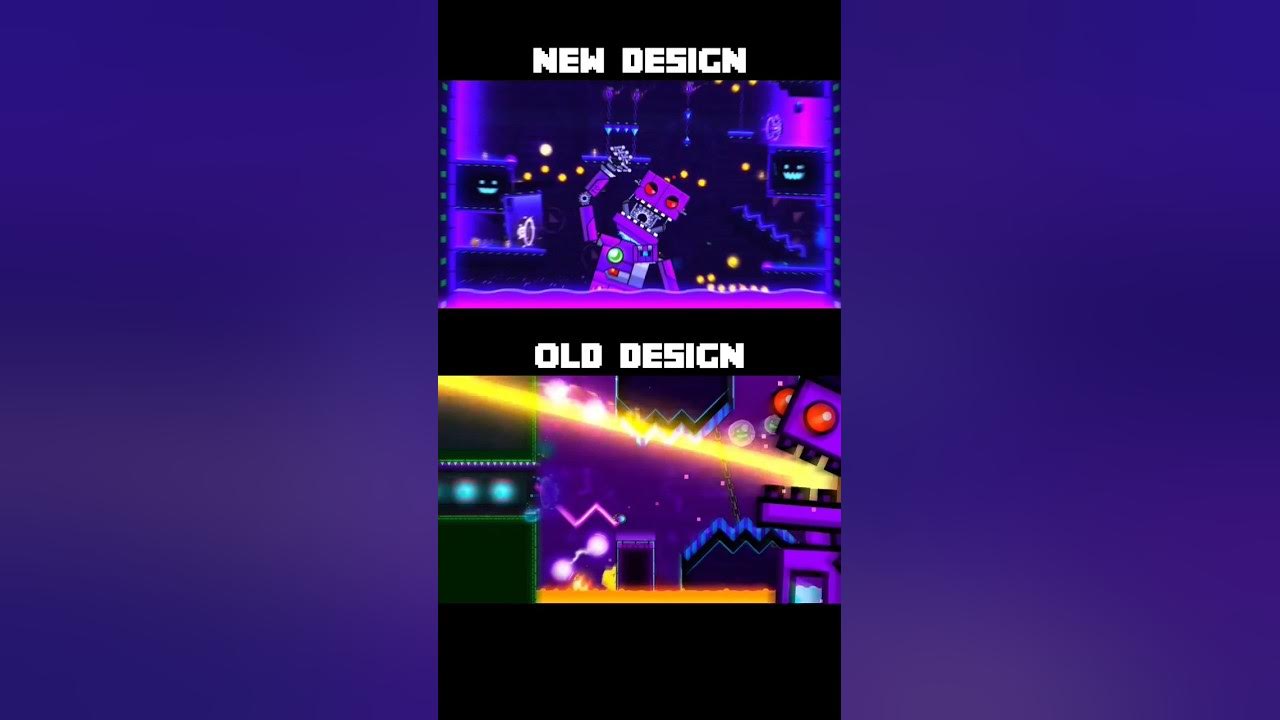 Explorers Boss: New vs Old Design | Geometry Dash 2.2 #shorts Explorers Boss: New vs Old Design | Geometry Dash 2.2 #shorts