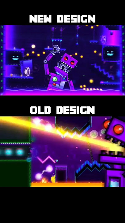 Explorers Boss: New vs Old Design | Geometry Dash 2.2 #shorts