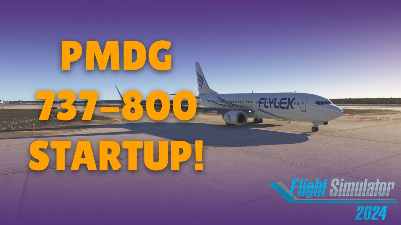 PMDG 737 800 QUICK COLD AND DARK STARTUP MSFS 2024 - YouTube