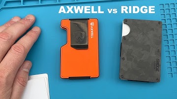 Axwell & Ridge Wallet Review [RFID BLOCKING Wallets!]