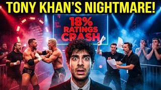 AEW’s Ratings CRASH 18%: Tony Khan Reportedly PANICKING Backstage!