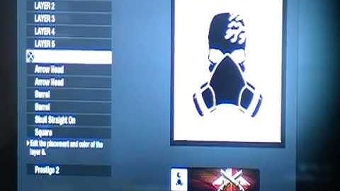 Blackops Gas Mask Emblem Tutorial