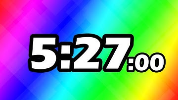 5 Minutes and 27 Second TIMER Countdown