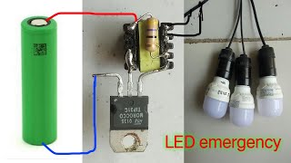 PERFECT FOR EMERGENCIES!! SIMPLE MINI INVERTER!! HOW TO MAKE A MINI INVERTER