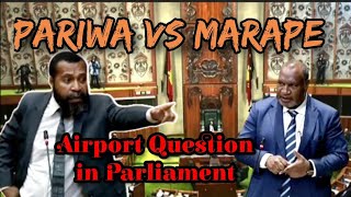  Governor Ramsey Pariwa Confronts PM James Marape in Parliament