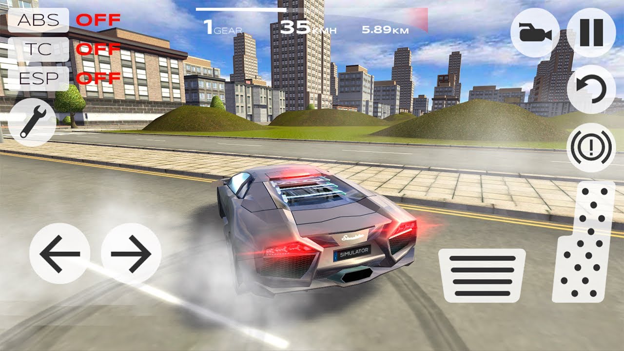 เกมส์ ถอย รถ  New 2022  Extreme Car Driving Simulator #1 #เกมรถ | Car Games Android iOS gameplays