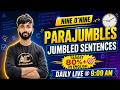 Parajumbles &amp; Jumbled Sentences | Nine o'Nine LIVE @ 9:09 AM | IBPS AFO 2026 | Class 41