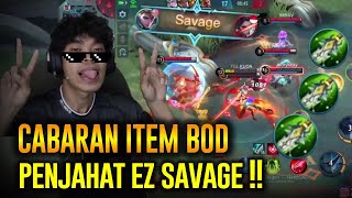 GEGEWEPE EZ SAVAGE DENGAN ALUCARDO ! DAMAGE PENJAHAT MAMPU BUAT ENEMY NANGIS BUCU KATIL !!