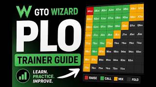 How to Use GTO Wizard for PLO | PLO Trainer & Study Mode Tutorial