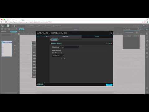 How to configure Table view with paging