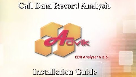 Installation of Advik Call Data Record Analyzer