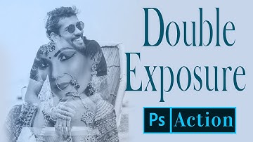 Double Exposure Photoshop Action | Multi Exposure Effect in 20 Sec | Photoshop Tutorial | PT Edics