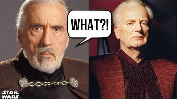 How Dooku Uncovered Palpatine Was a SITH - Star Wars Explained