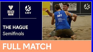 Full Match | 2022 Volleyball World Beach Pro Tour Futures | The Hague | Semifinals