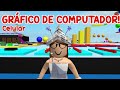 Tutorial - COMO DEIXAR O GRÁFICO DO ROBLOX IGUAL O DE COMPUTADOR! 😮