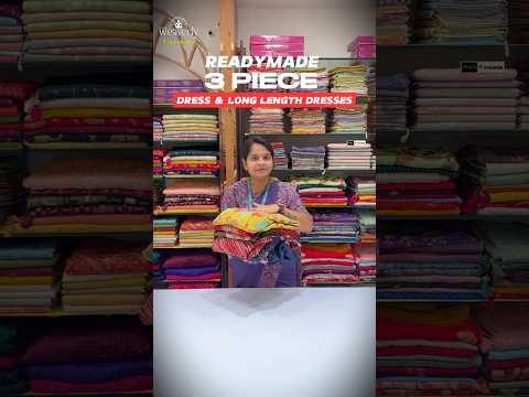 Elegant Readymade 3-Piece & Long Length Dresses | Weaverly Collection | Vijayawada