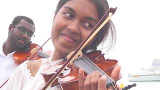 Video thumbnail of "La Riviere Tanier (Violin Cover) Students of Pooven Murden - Official Video"