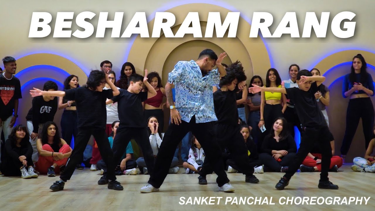 Basaram Rang Besharam Rang | Pathan | Sanket Panchal Choreography - YouTube