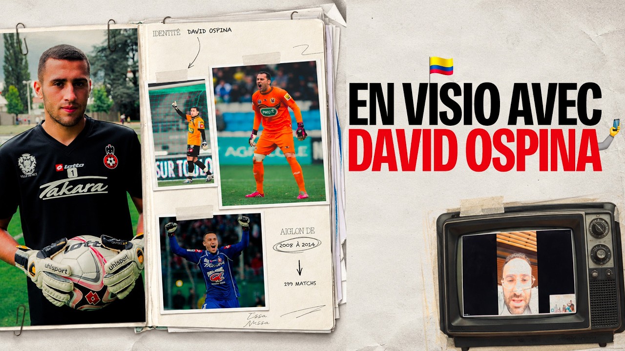 En visio avec DAVID OSPINA
