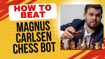 How to Beat Magnus Carlsen Bot on Chess.com!!!!#chess #magnuscarlsen