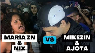 Falou Da Maquiagem Maria Zn & Nix X Mikezin & Ajota 1 Fase 4 Parada - Cecap