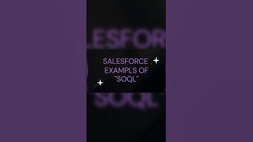SOQL query 4/10 Salesforce Interview questions #sfdc #salesforcetrailhead #trailheadsalesforce #soql